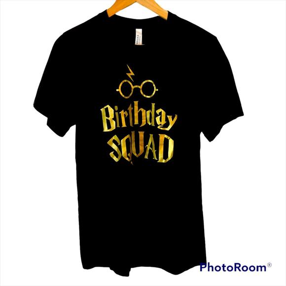Harry Potter Black Birthday Tee Shirt Unisex - Picture 1 of 5